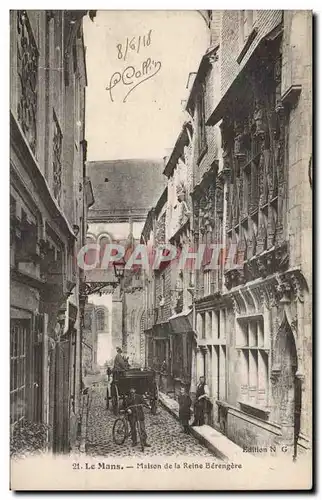 Cartes postales Le Mans Maison de la Reine Berangere