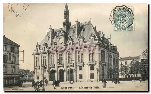 Cartes postales Saint Denis L&#39hotel de ville
