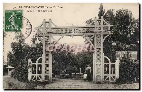 Cartes postales Saint Leu Taverny En foret L&#39entree de l&#39ermitage