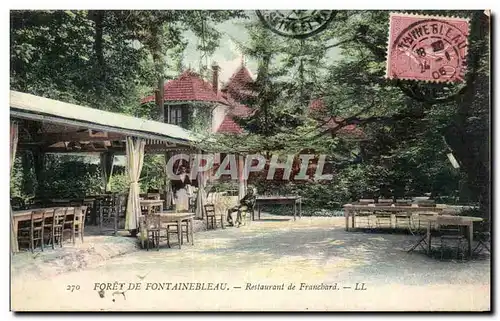 Cartes postales Foret de Fontainebleau Restaurant de Franchard