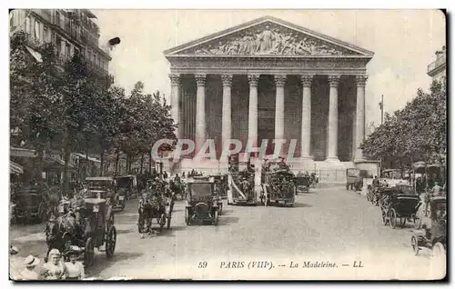 Cartes postales Paris La Madeleine