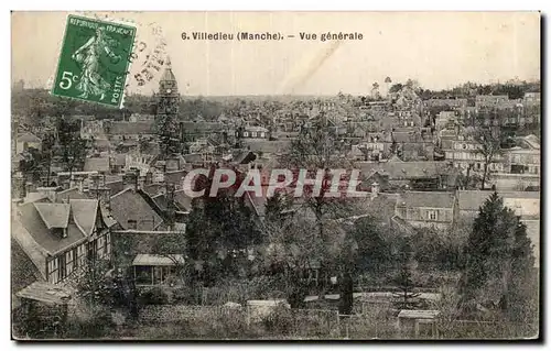 Cartes postales Villedieu Vue generale