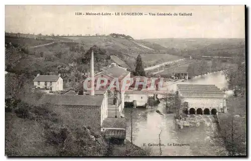 Cartes postales Le Longeron Vue generale de Gallard