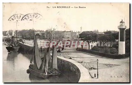 Cartes postales la Rochelle Les bassins