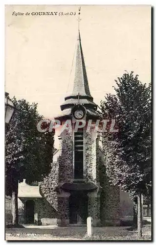 Cartes postales Eglise de Gournay