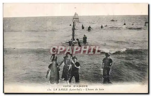 Cartes postales La Baule L&#39heure du bain