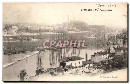 Ansichtskarte AK Limoges Vue panoramique