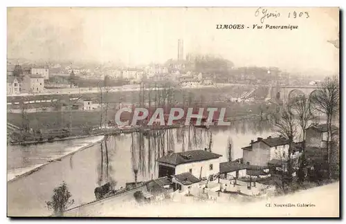 Cartes postales Limoges Vue panoramique
