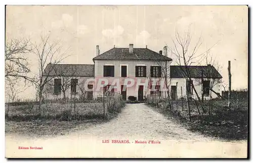 Cartes postales Les Essards Maison d'ecole
