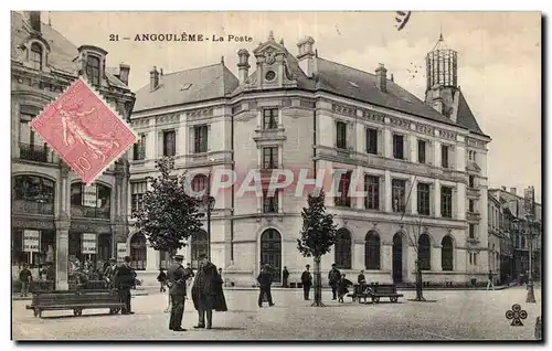 Cartes postales Angouleme La poste
