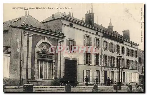 Ansichtskarte AK Pithiviers Grand hotel de la Poste Maison Ronsin