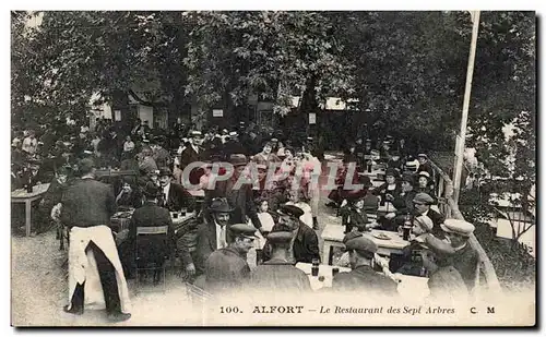 Cartes postales Alfort Le restaurant des sept arbres TOP