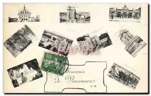 Cartes postales Vincennes Souvenir