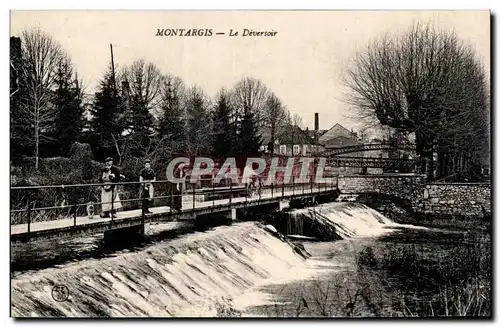 Cartes postales Montargis Le deversoir