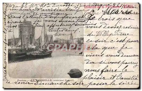 Cartes postales La Rochelle Interieur du port