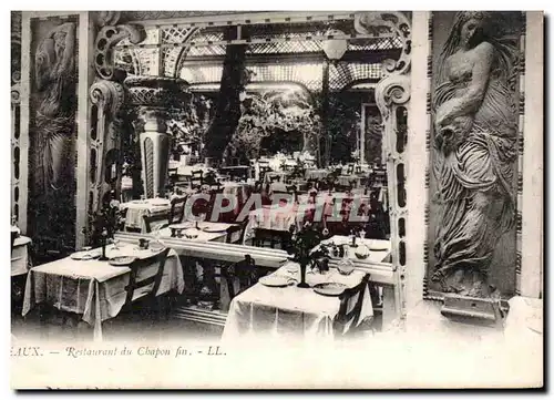 Cartes postales Bordeaux Restaurant du Chapon fin