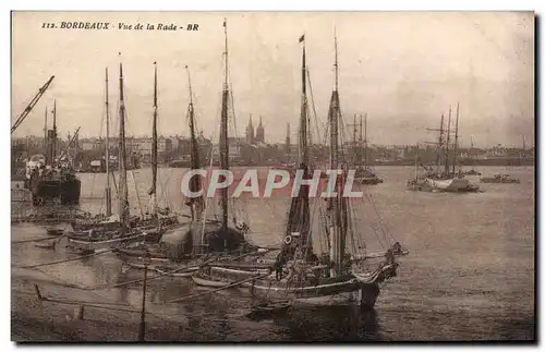 Cartes postales Bordeaux Vue de la rade