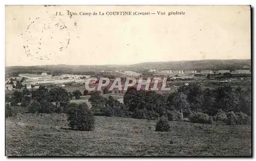 Ansichtskarte AK Camp de la Courtine Vue generale Militaria