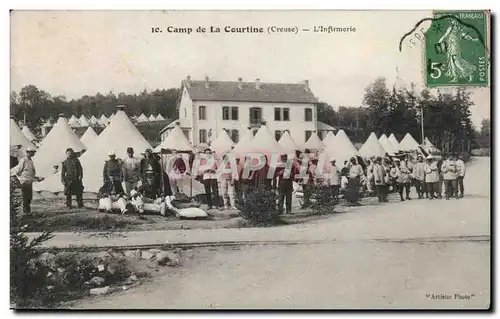 Cartes postales Camp de la Courtine L'infirmerie Militaria
