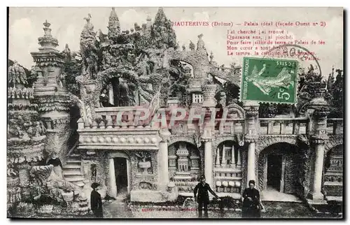 Ansichtskarte AK Hauterives Palais ideal Fantaisie