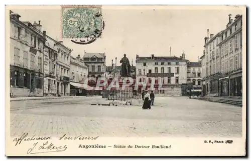 Cartes postales Angouleme Statue du Docteur Bouilland