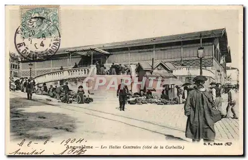 Cartes postales Angouleme Les halles centrales Cote de la Corbeille