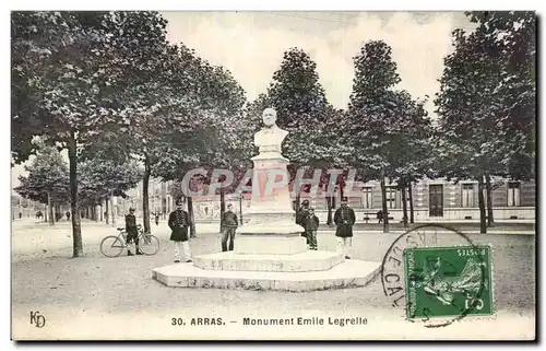 Cartes postales Arras Monument Emile Legrelle