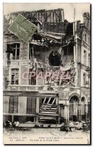 Cartes postales Arras Un coin de la petite place