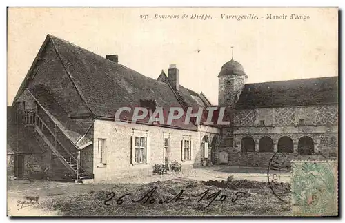 Ansichtskarte AK Environs de Dieppe Varengeville Manoir d&#39Ango