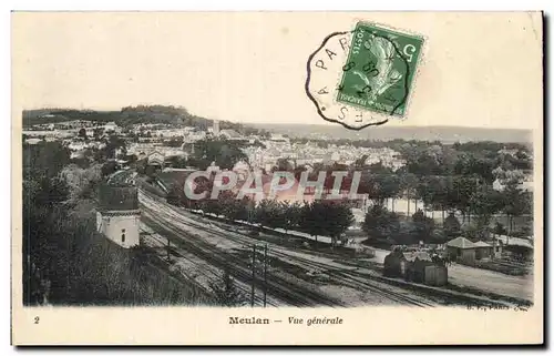 Cartes postales Meulan Vue generale