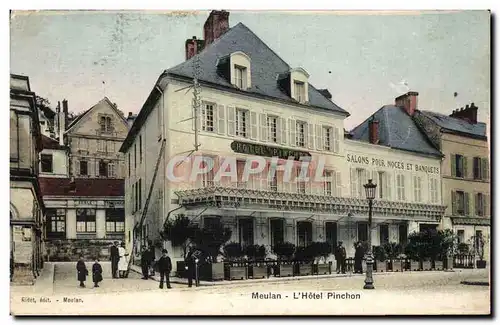 Cartes postales Meulan L&#39hotel Pinchon