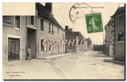 Cartes postales Vallon Route du Mans