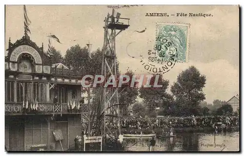 Cartes postales Amiens Fete nautique