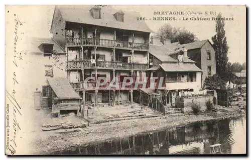 Cartes postales Rennes Le chateau Branlant