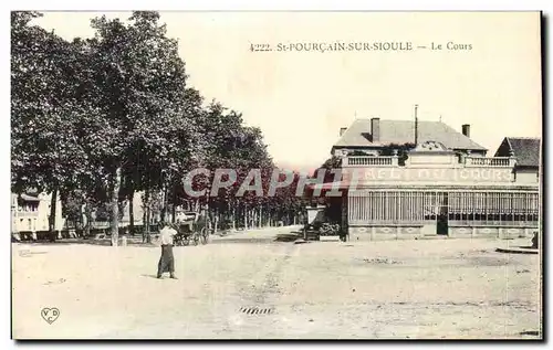 Cartes postales Saint Pourcain sur Sioule Le cours