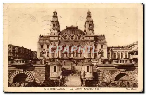 Cartes postales Monte Carlo Le casino