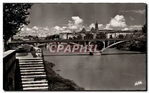 Cartes postales moderne Montauban Les deux ponts