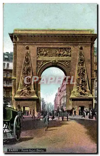 Cartes postales Paris Porte St Denis