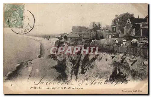 Ansichtskarte AK Onival La plage et la pointe de Cayeux