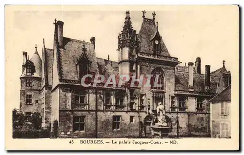 Cartes postales Bourges Le palais Jacques Coeur