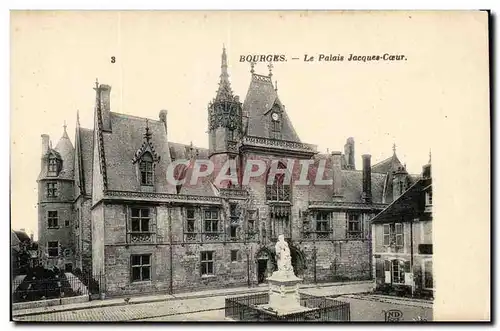 Cartes postales Bourges Le palais Jacques Coeur