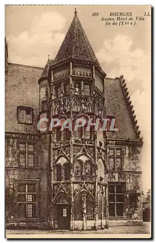 Cartes postales Bourges Ancien hotel de ville