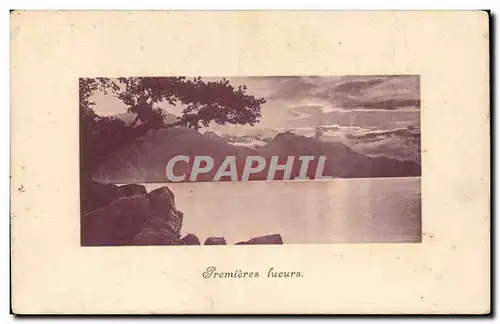 Cartes postales Premieres lueurs