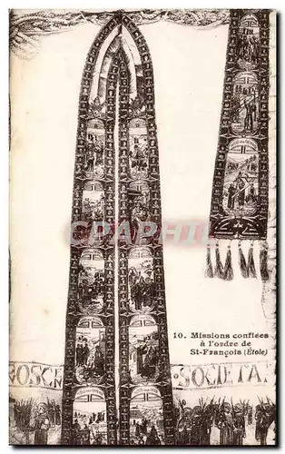 Cartes postales Missions conifees a l'ordre de St Francois ETole