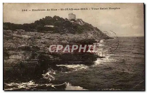 Cartes postales Environs de Nice St Jean sur Mer Tour Saint Hospice