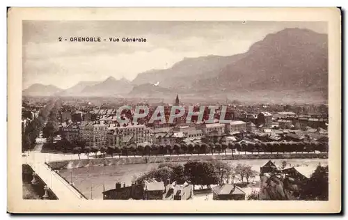 Cartes postales Grenoble Vue generale