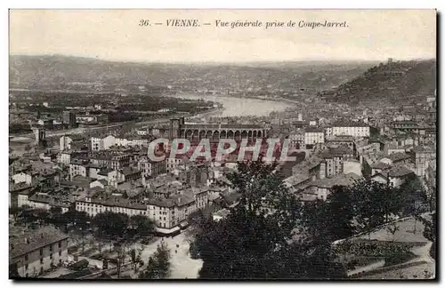 Cartes postales Vienne Vue generale prise de coupe Jarret