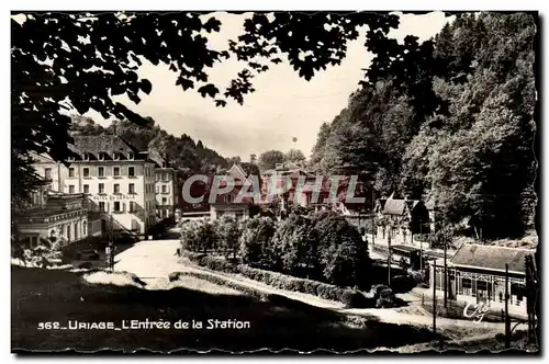 Cartes postales Uriage Entree de la station