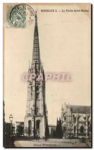 Cartes postales Bordeaux La fleche Saint Michel