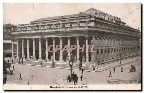 Cartes postales Bordeaux Grand theatre